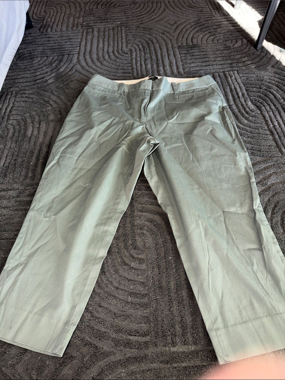 Talbots Light Sage Green Capris